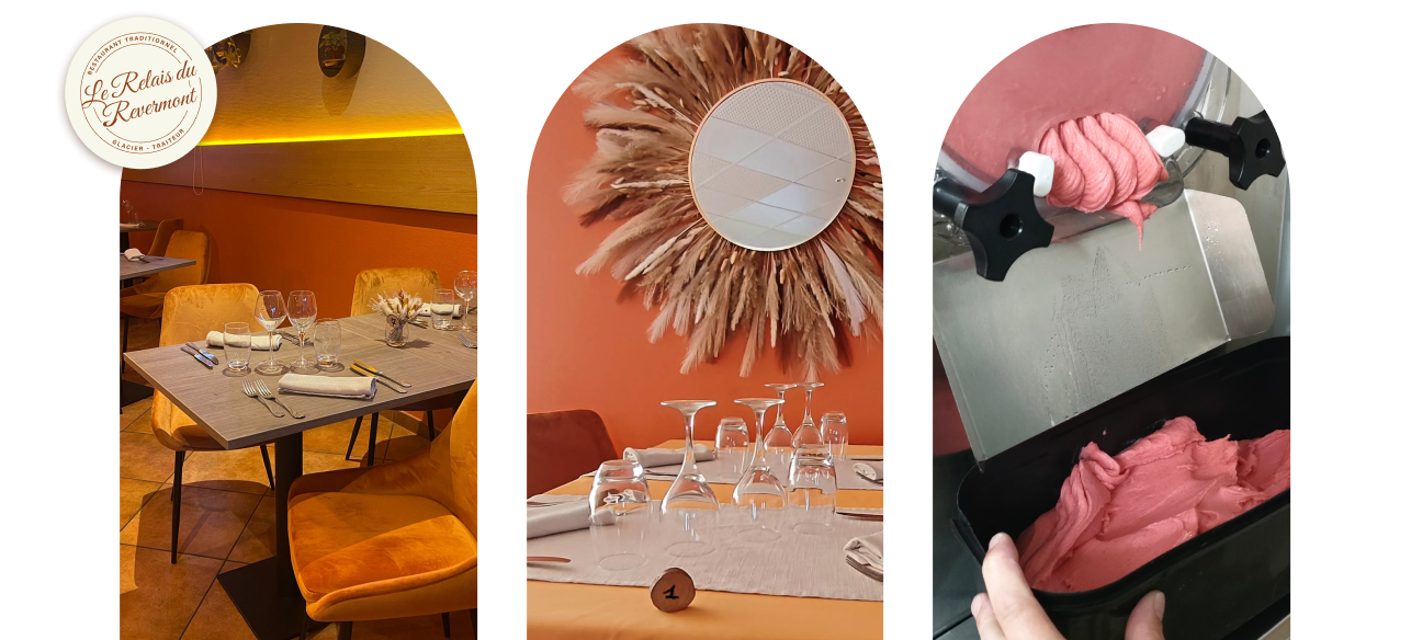 Le restaurant - Le Relais Du Revermont - Restaurant Saint Amour - Restaurant Cuiseaux